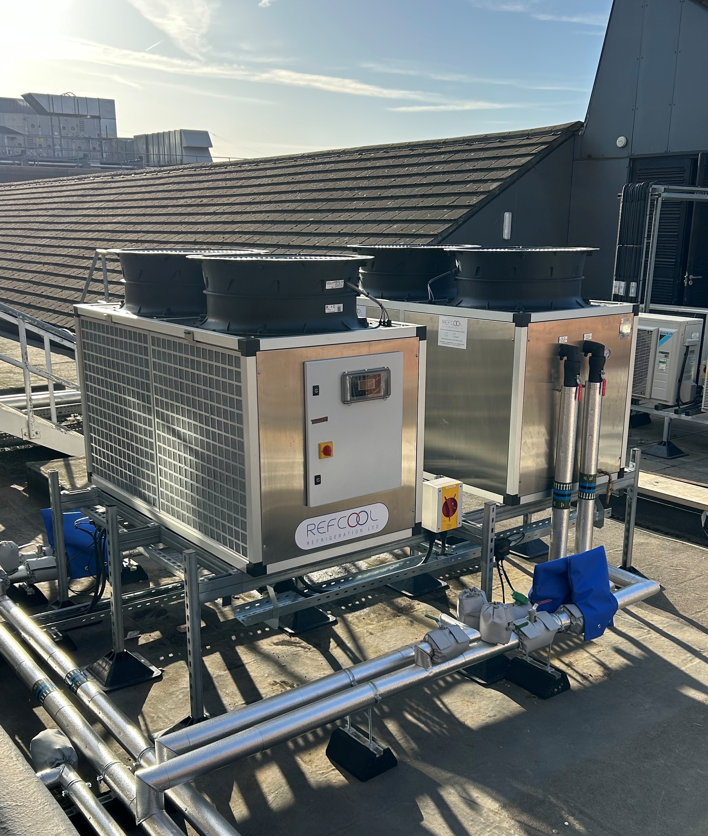 Custom cooling skid