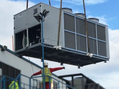 Cooling equipment installation